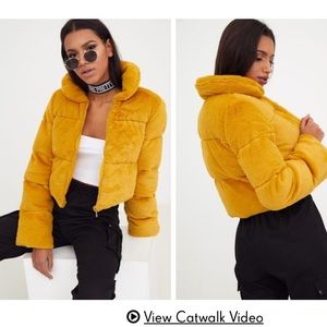 Faux Fur Puffer Jacket